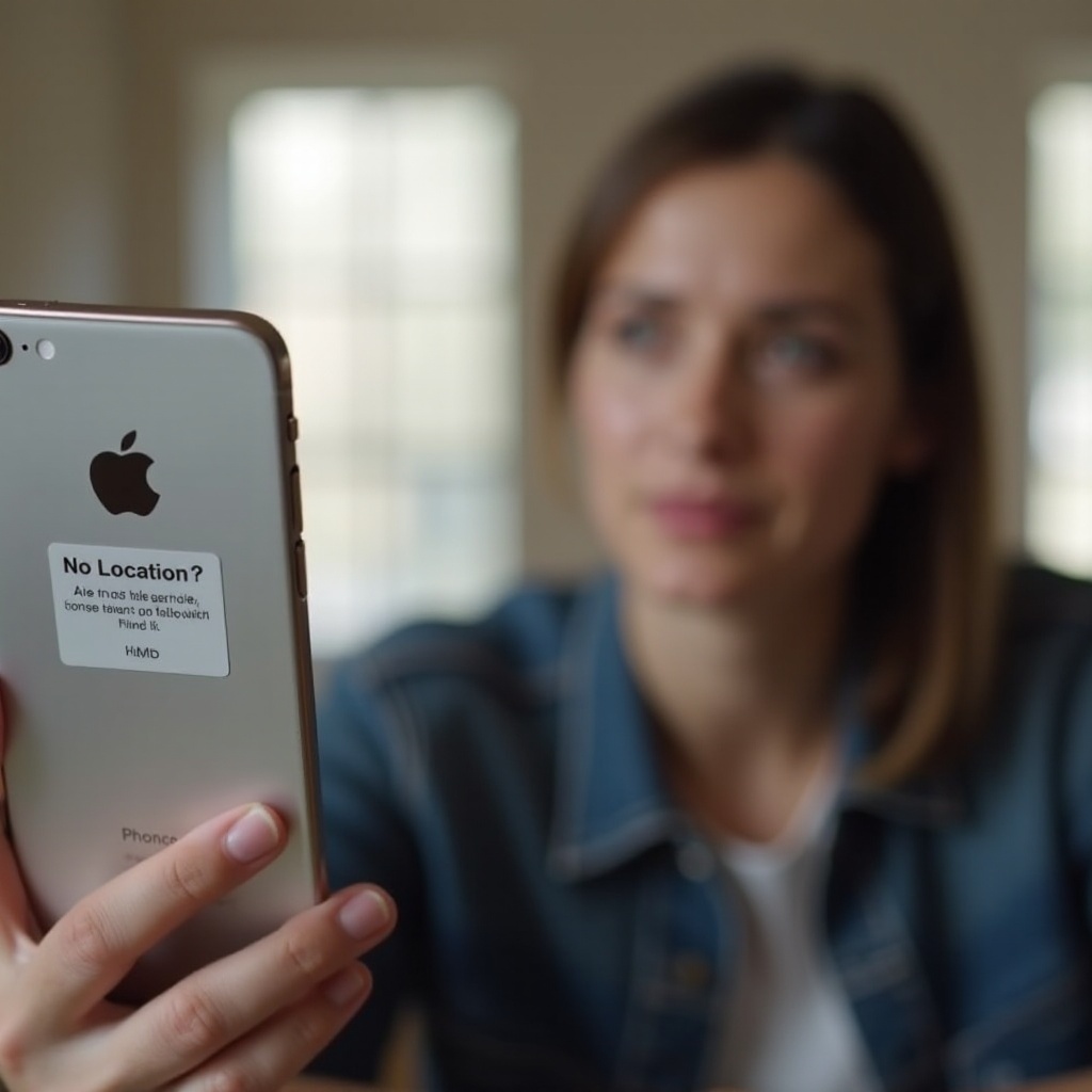 아이폰에서 위치 정보를 사용할 수 없습니다